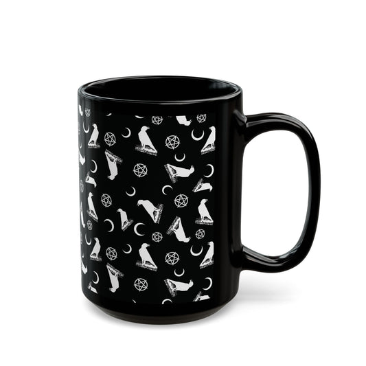 Witches and Crows Black Mug (11oz, 15oz)
