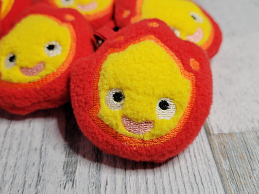 Llavero de peluche de Calcifer