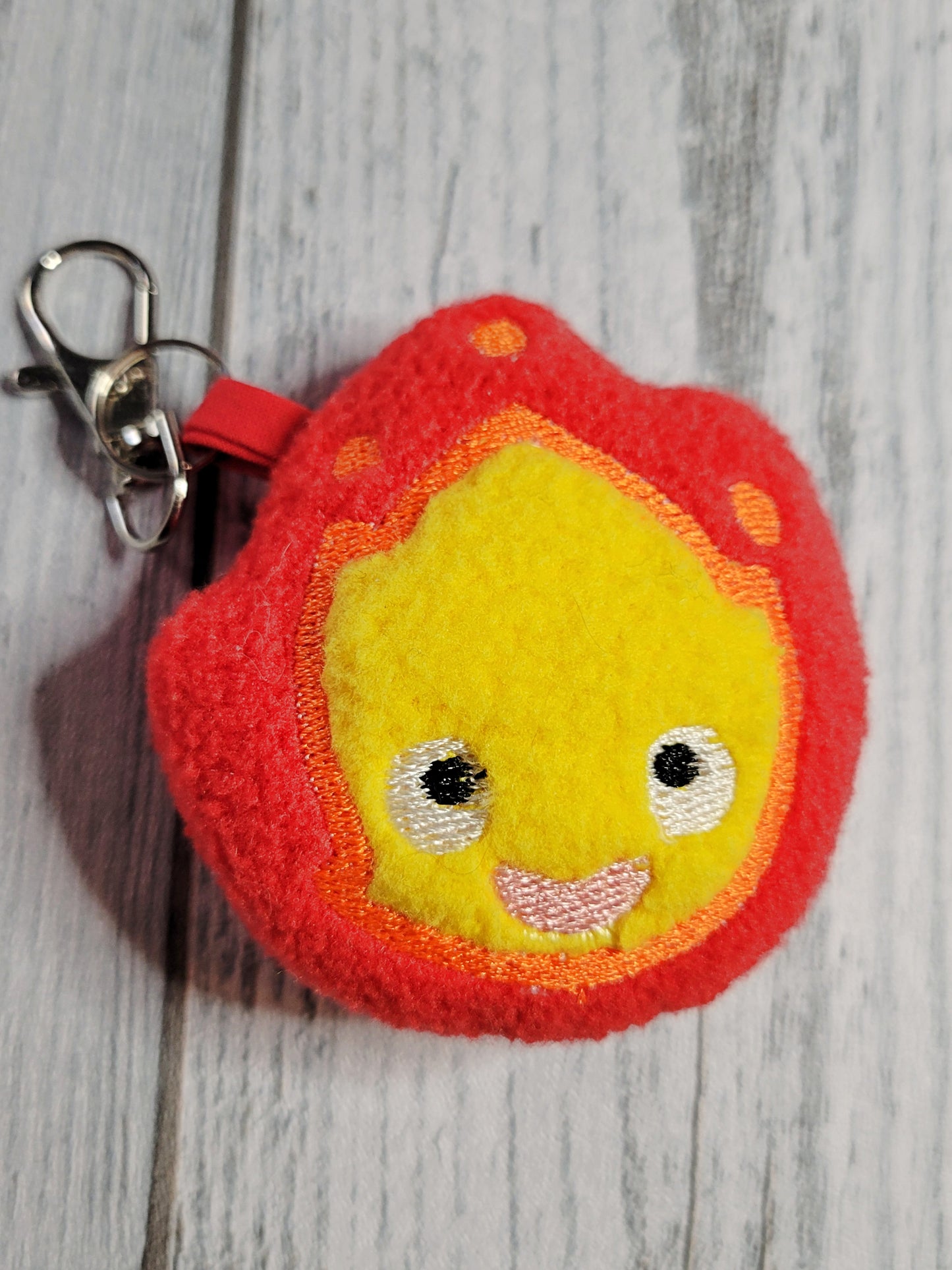 Llavero de peluche de Calcifer