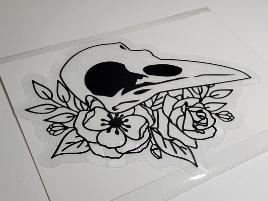 Corvid Window Clings