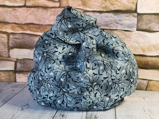Bats Japanese Knot Bag