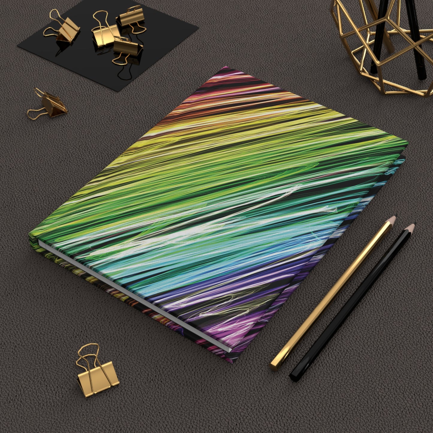 Rainbow Scribbles Hardcover Journal