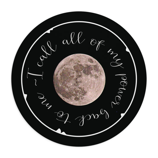 Call My Power Back Mouse Pad