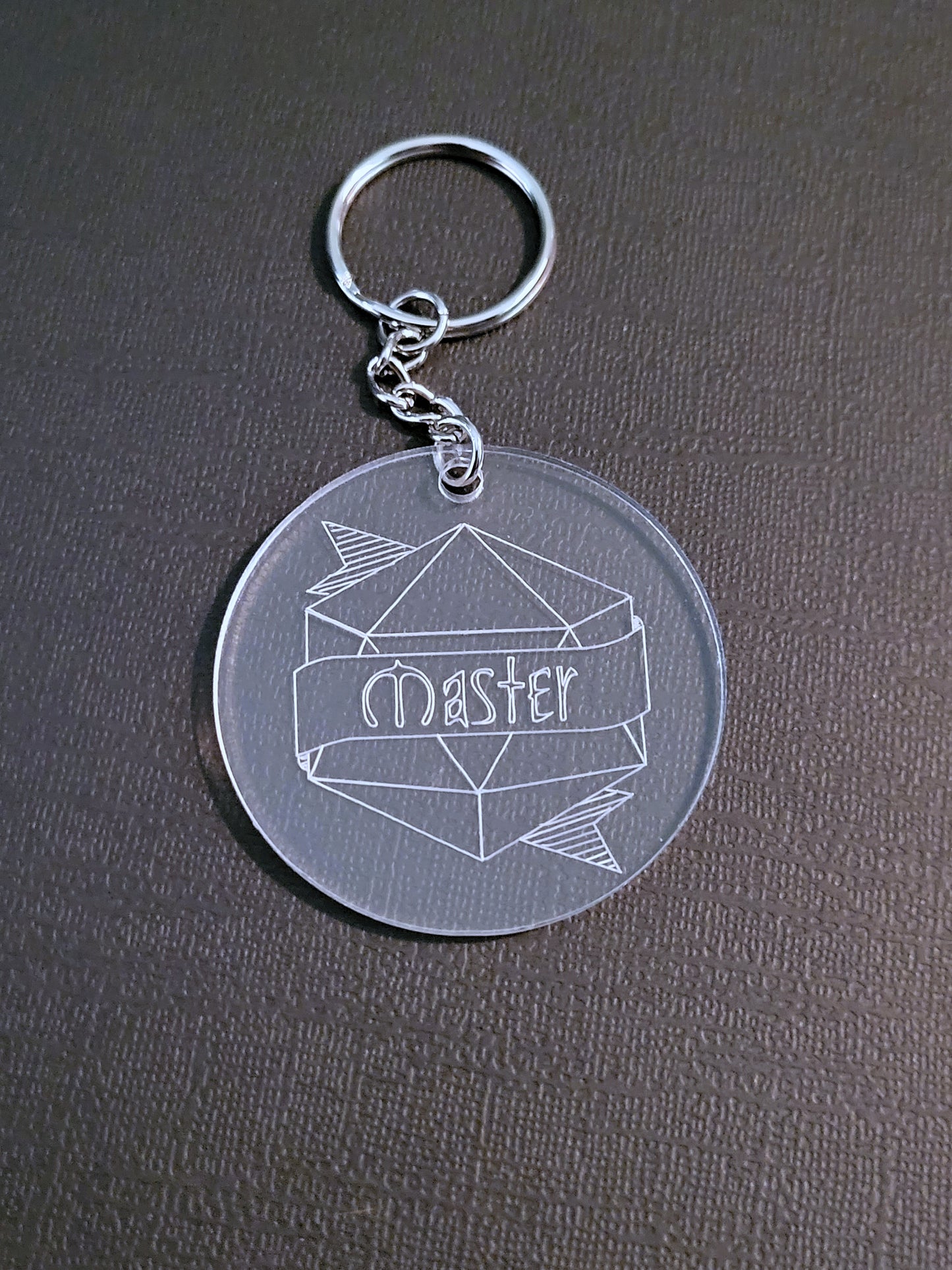 Gaming Themed Acrylic Engraved Keychains
