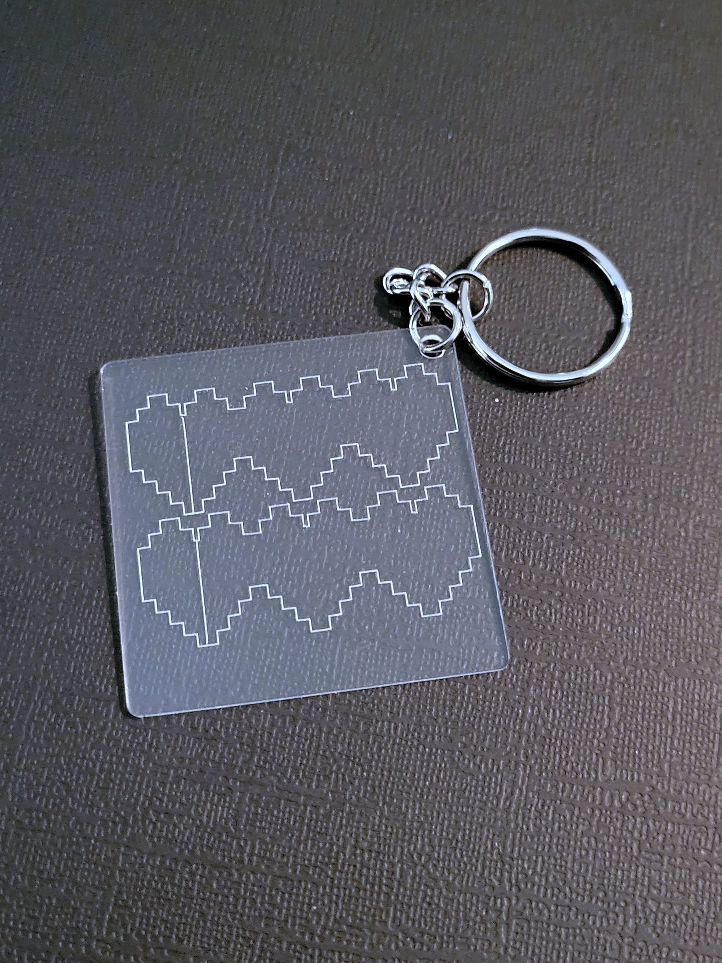 Gaming Themed Acrylic Engraved Keychains