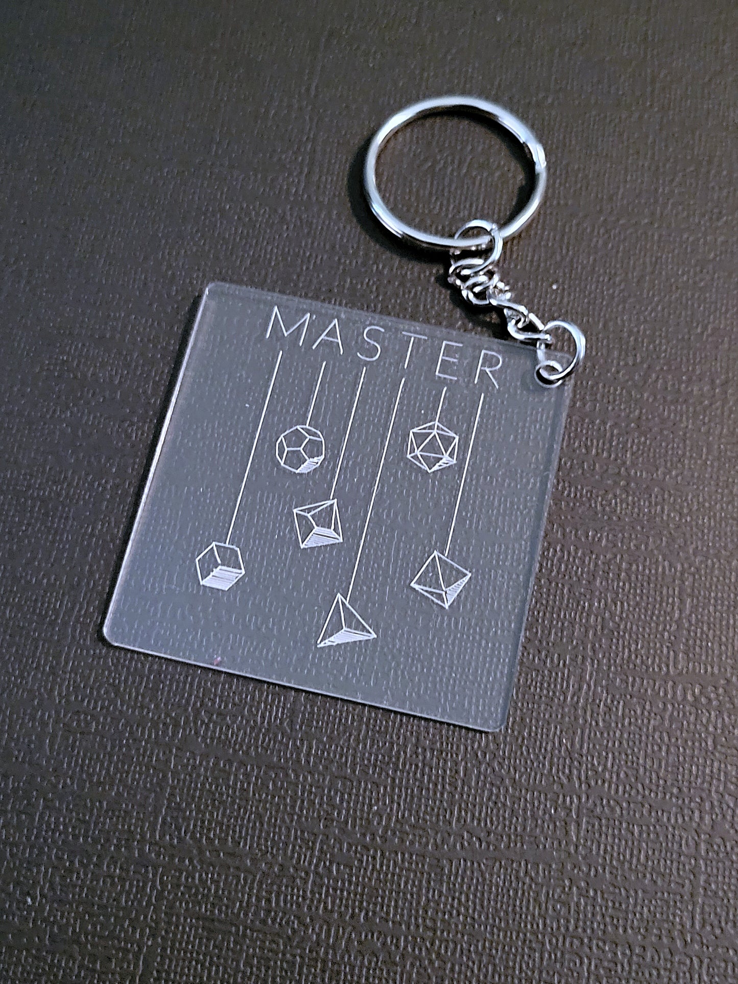 Gaming Themed Acrylic Engraved Keychains