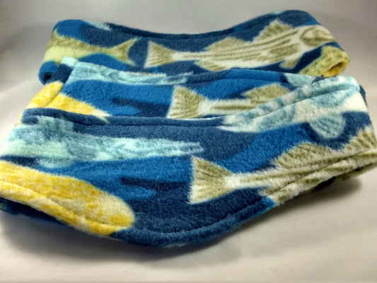 Calentador de orejas de vellón de pescado