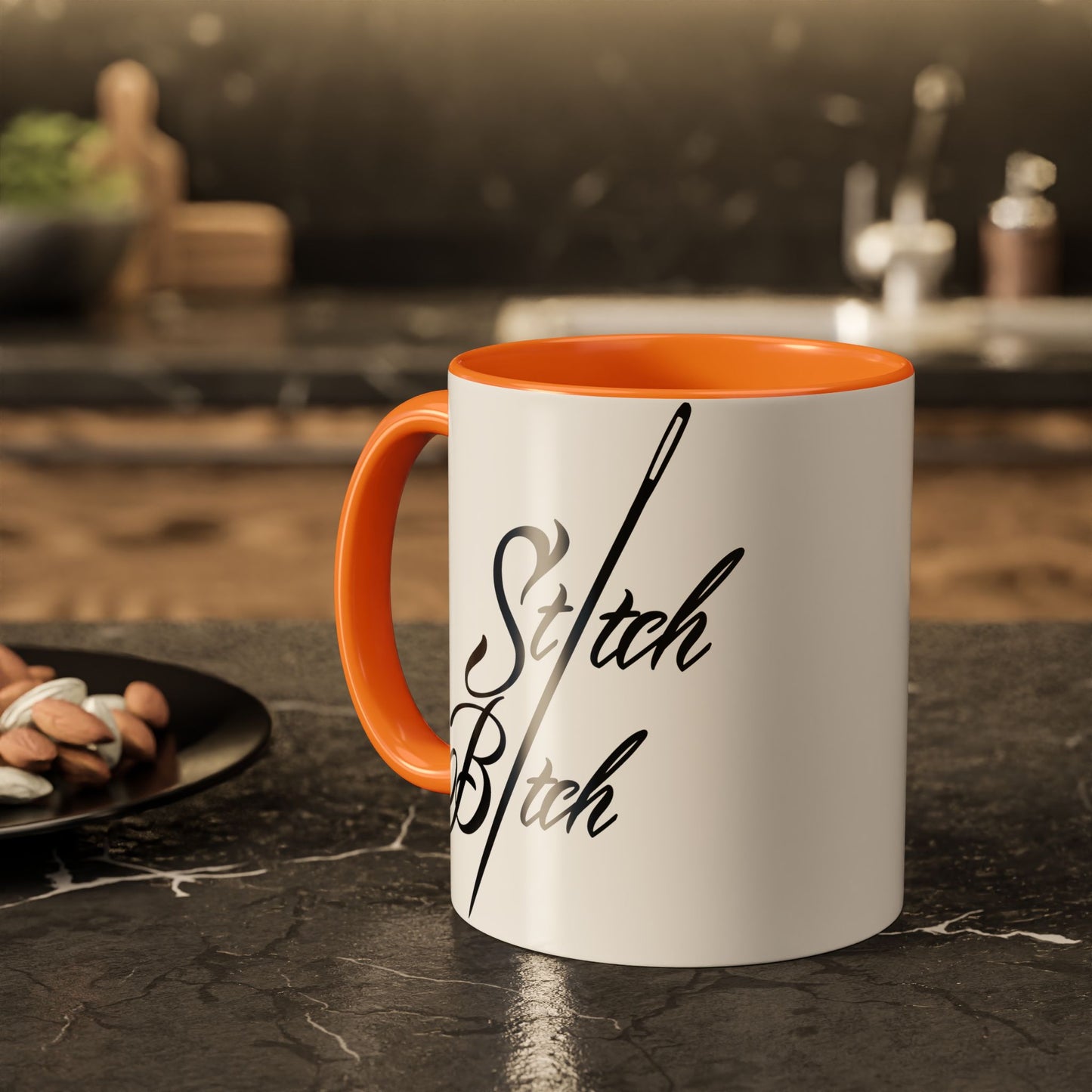 Stitch Bitch Colorful Mugs (11oz, 15oz)