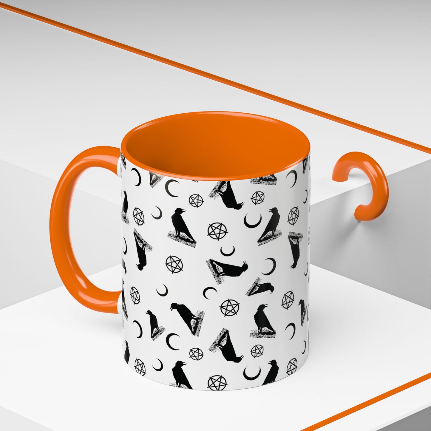 Witches and Crows Accent Coffee Mug (11, 15oz)