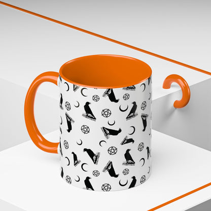 Witches and Crows Accent Coffee Mug (11, 15oz)