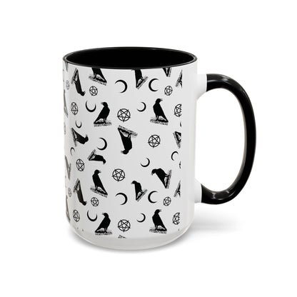 Witches and Crows Accent Coffee Mug (11, 15oz)