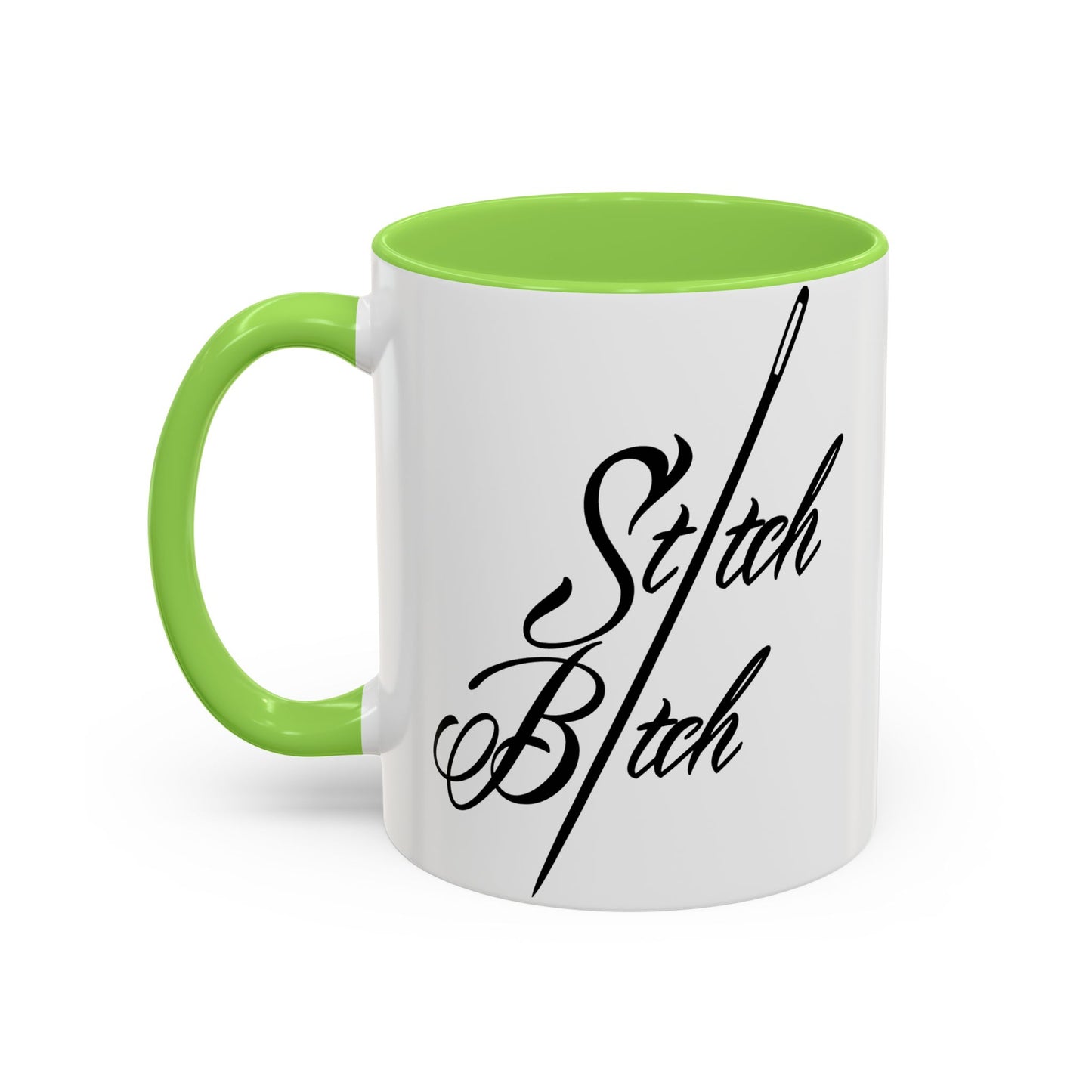Stitch Bitch Colorful Mugs (11oz, 15oz)