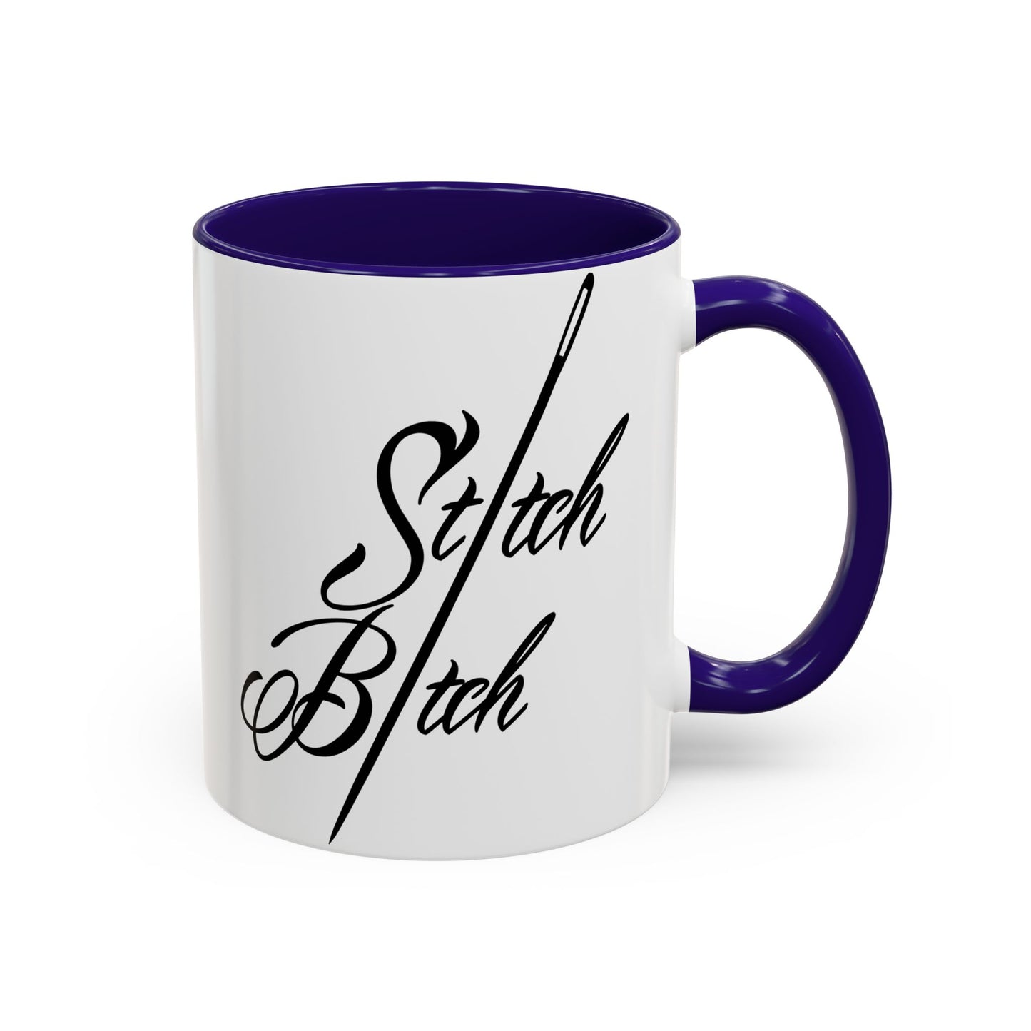 Stitch Bitch Colorful Mugs (11oz, 15oz)