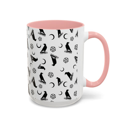 Witches and Crows Accent Coffee Mug (11, 15oz)