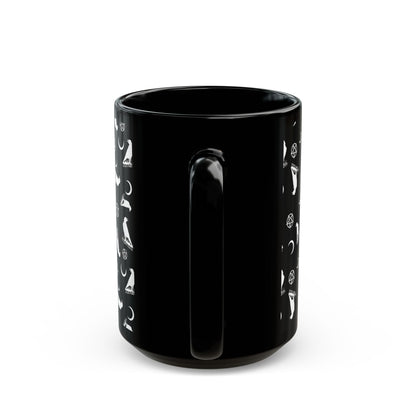 Witches and Crows Black Mug (11oz, 15oz)