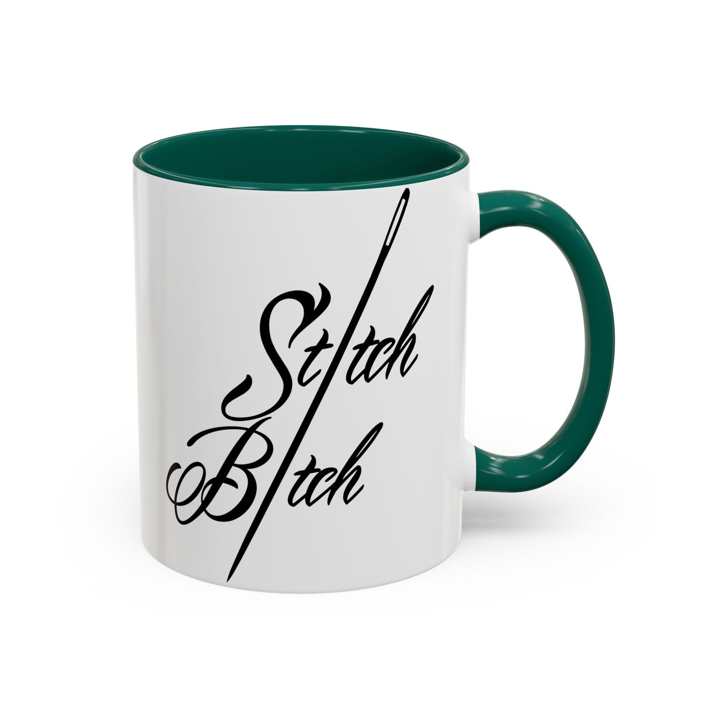 Stitch Bitch Colorful Mugs (11oz, 15oz)