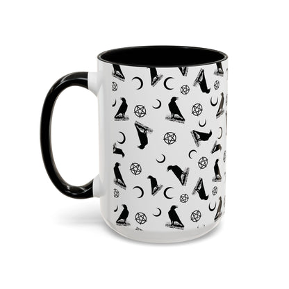 Witches and Crows Accent Coffee Mug (11, 15oz)