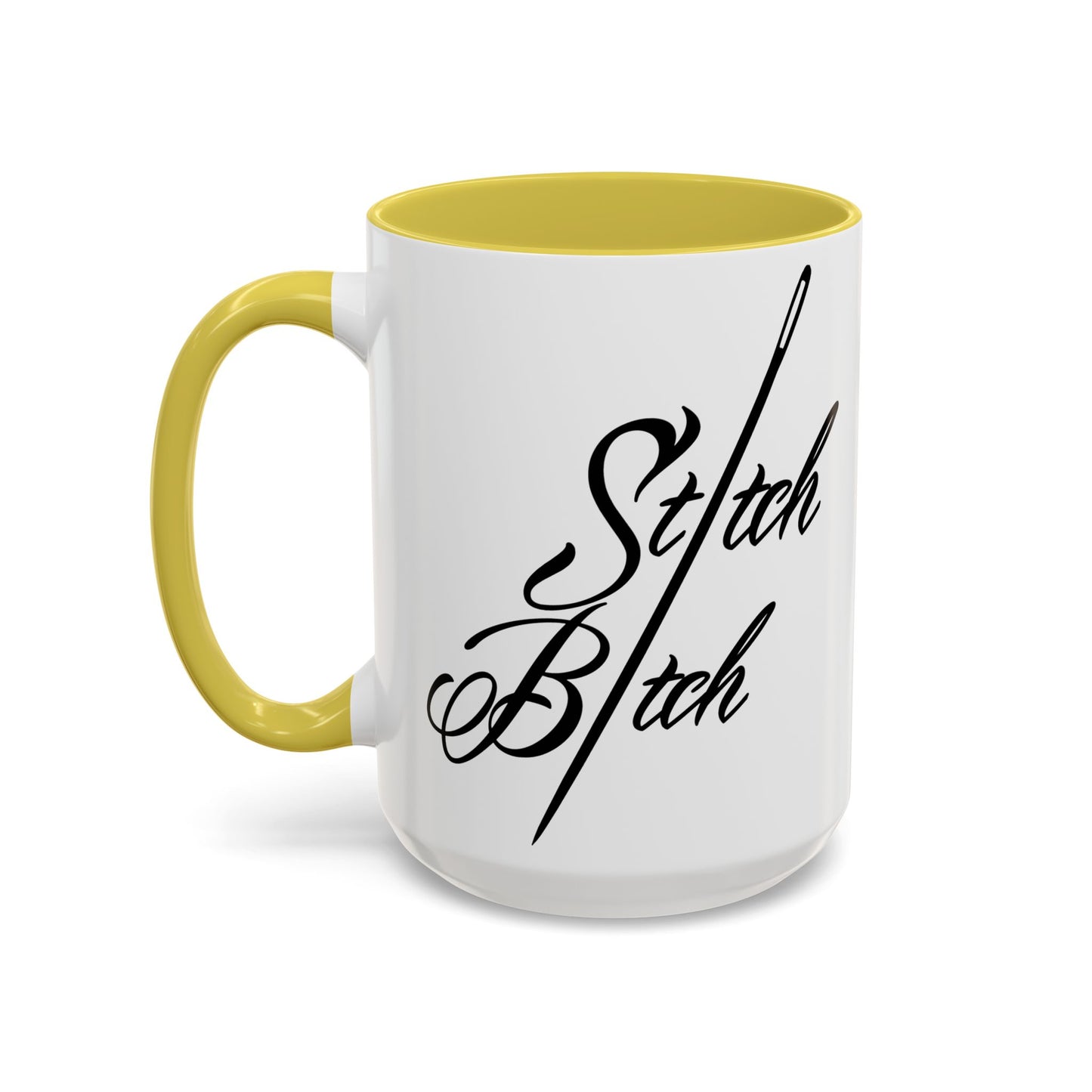 Stitch Bitch Colorful Mugs (11oz, 15oz)