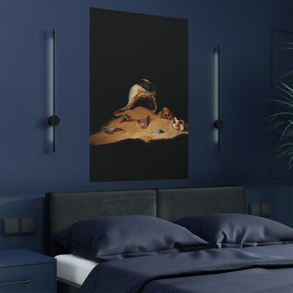 Fantasy Beach Satin Posters