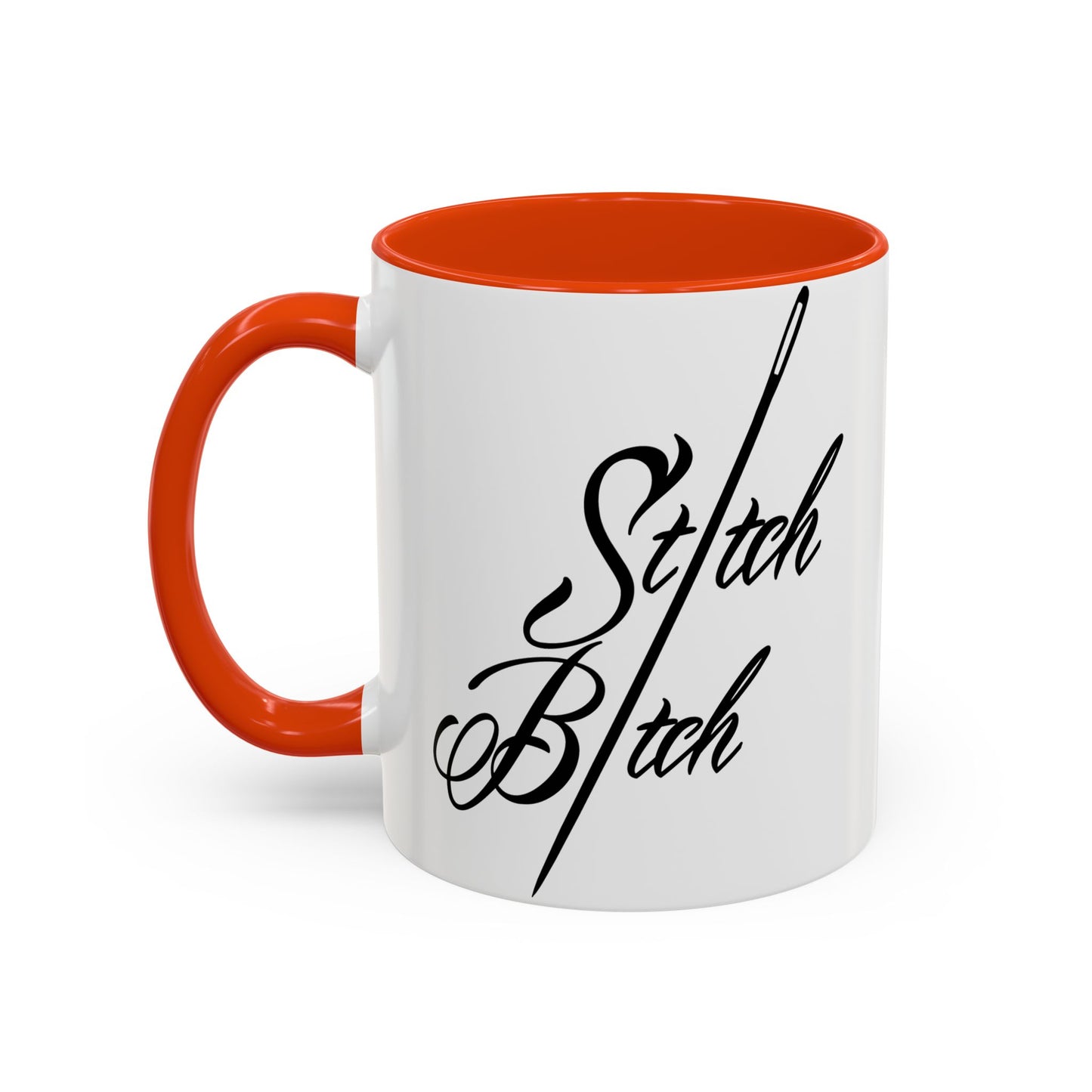 Stitch Bitch Colorful Mugs (11oz, 15oz)