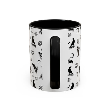 Witches and Crows Accent Coffee Mug (11, 15oz)