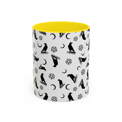 Witches and Crows Accent Coffee Mug (11, 15oz)