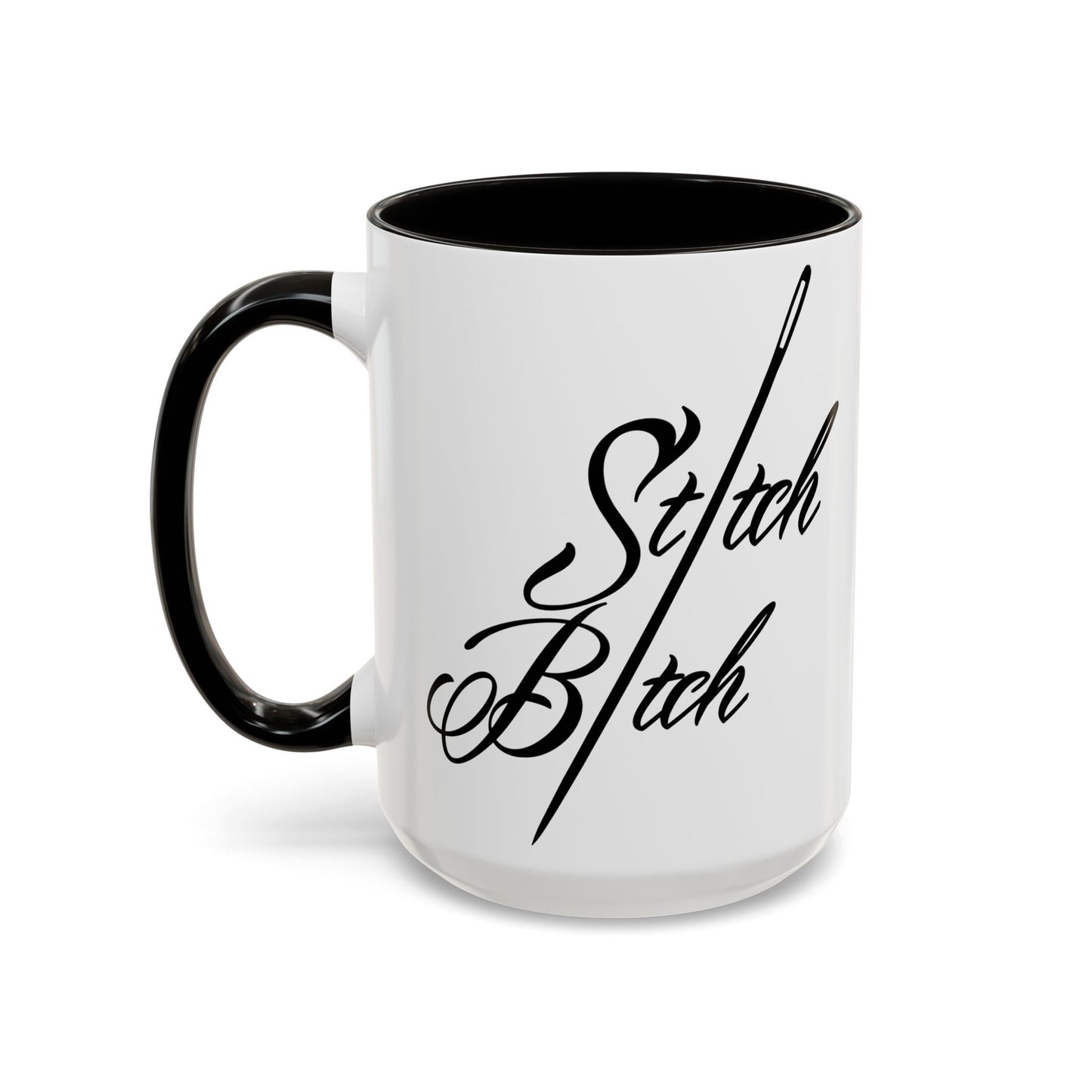 Stitch Bitch Colorful Mugs (11oz, 15oz)