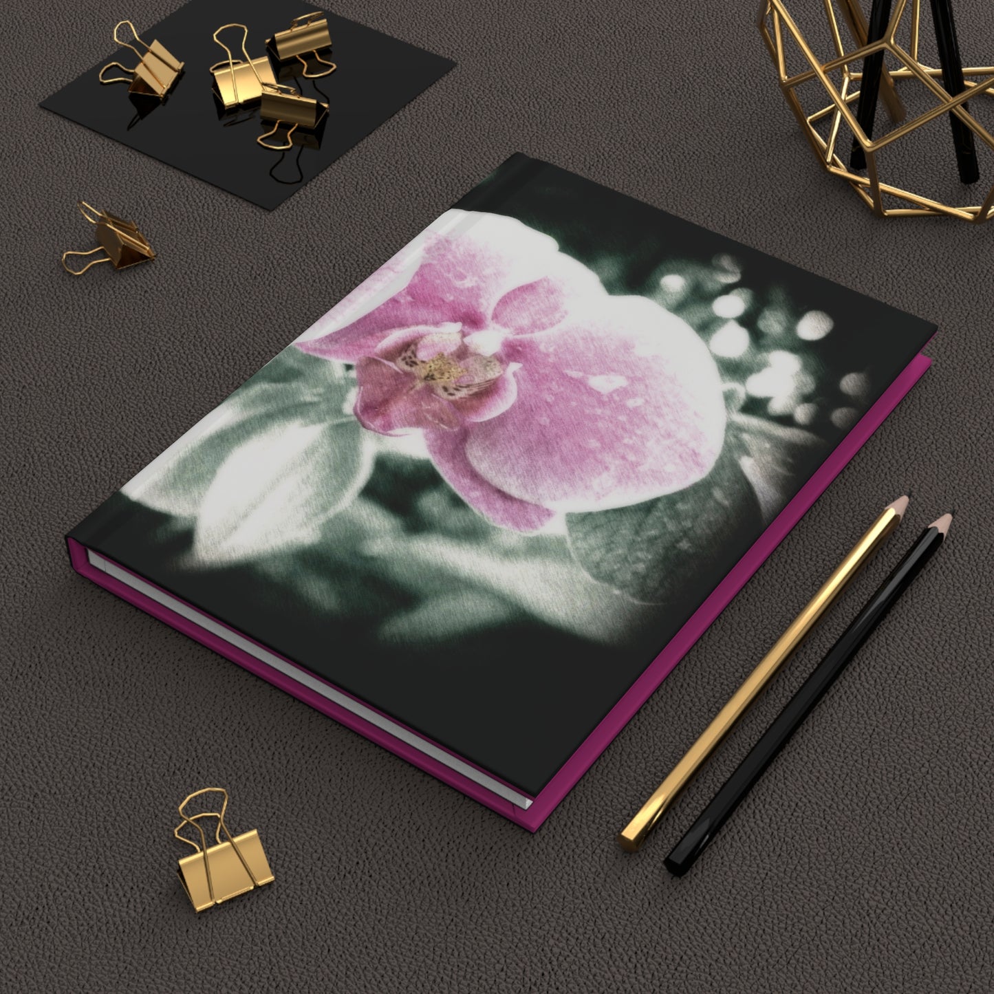 Orchid Hardcover Journal
