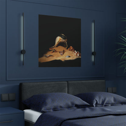 Fantasy Beach Satin Posters