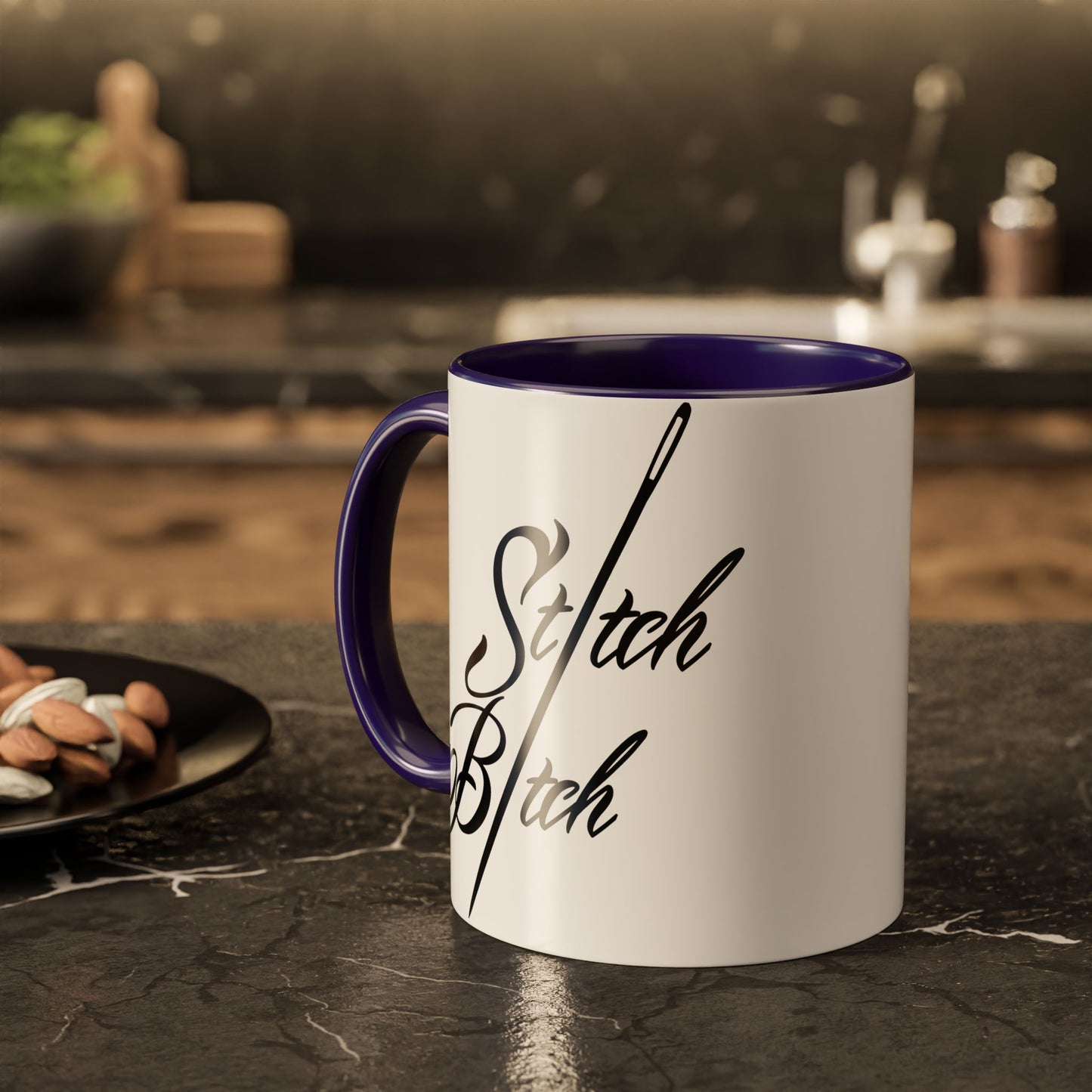 Stitch Bitch Colorful Mugs (11oz, 15oz)