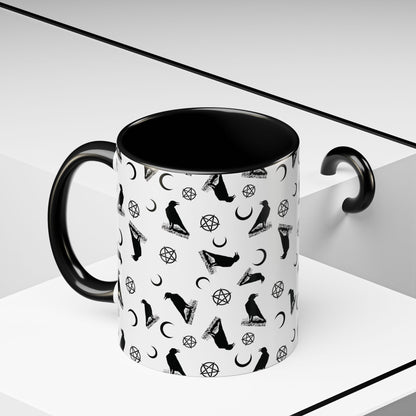 Witches and Crows Accent Coffee Mug (11, 15oz)