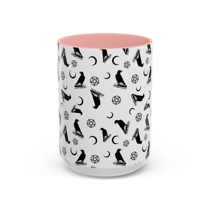 Witches and Crows Accent Coffee Mug (11, 15oz)