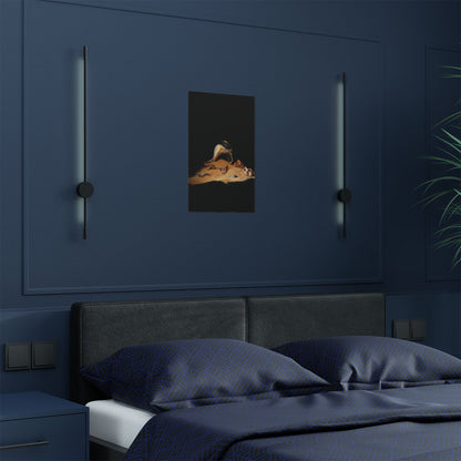 Fantasy Beach Satin Posters