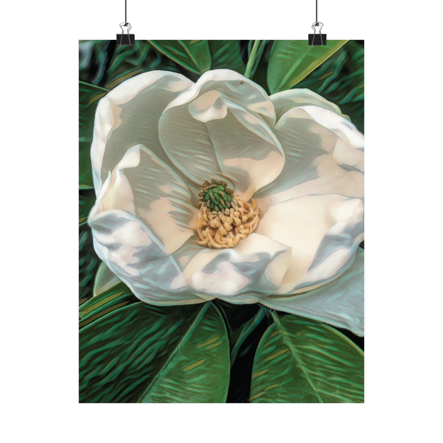 Magnolia Matte Vertical Posters