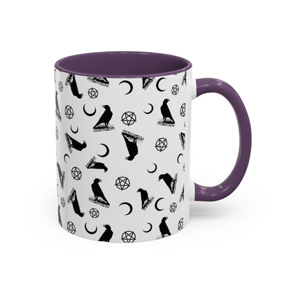 Witches and Crows Accent Coffee Mug (11, 15oz)
