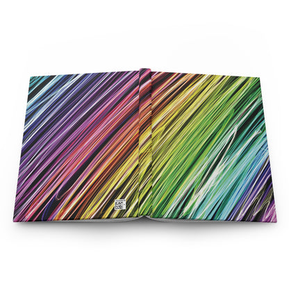 Rainbow Scribbles Hardcover Journal
