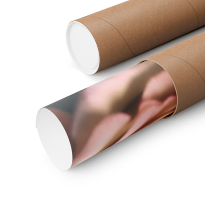 Romance Pink Rose Matte Posters