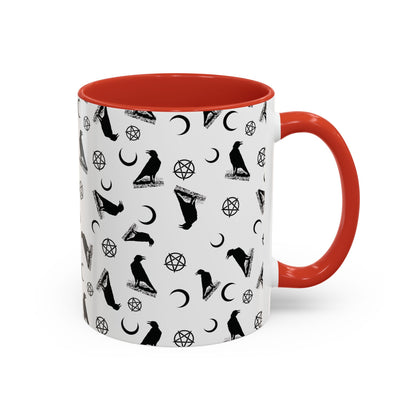 Witches and Crows Accent Coffee Mug (11, 15oz)