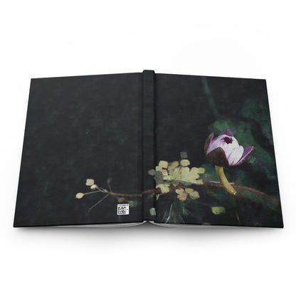 Water Lily Hardcover Journal