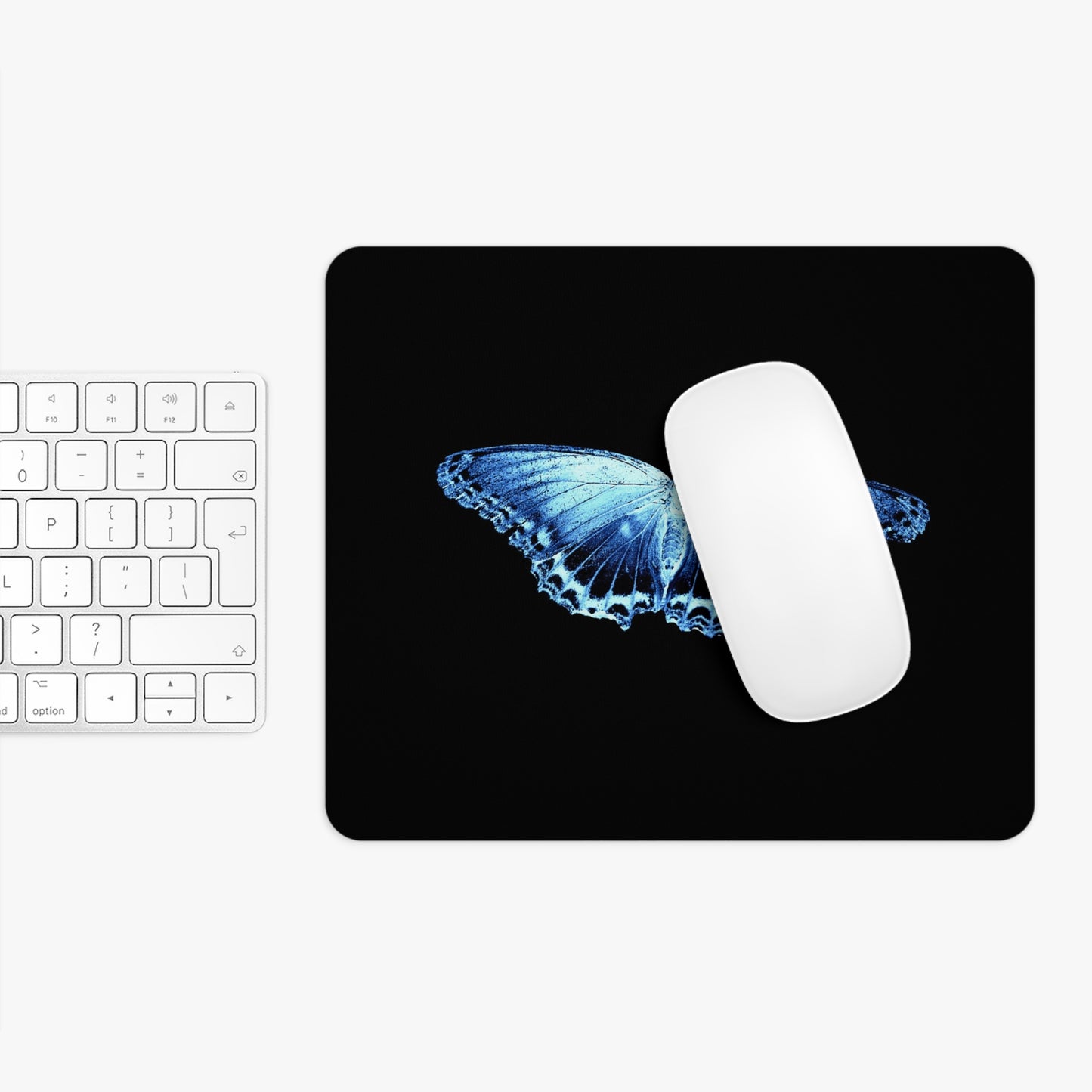 Butterfly Blues Mouse Pad