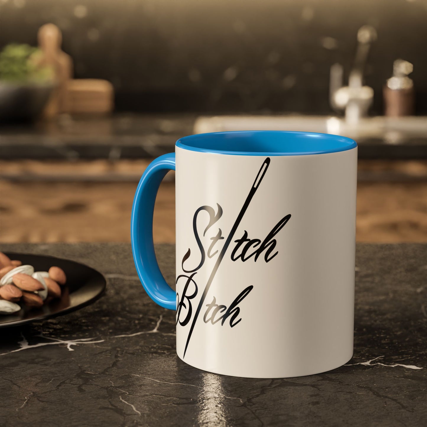 Stitch Bitch Colorful Mugs (11oz, 15oz)