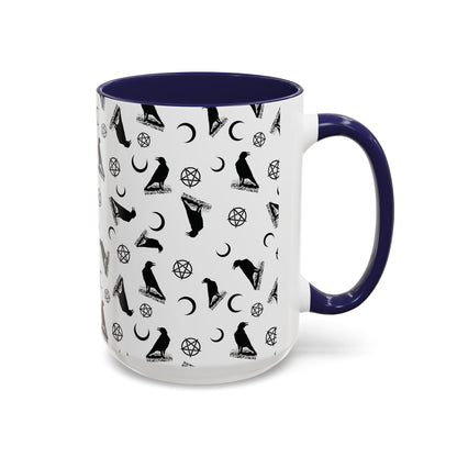 Witches and Crows Accent Coffee Mug (11, 15oz)