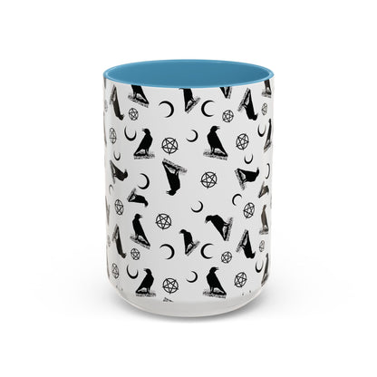 Witches and Crows Accent Coffee Mug (11, 15oz)