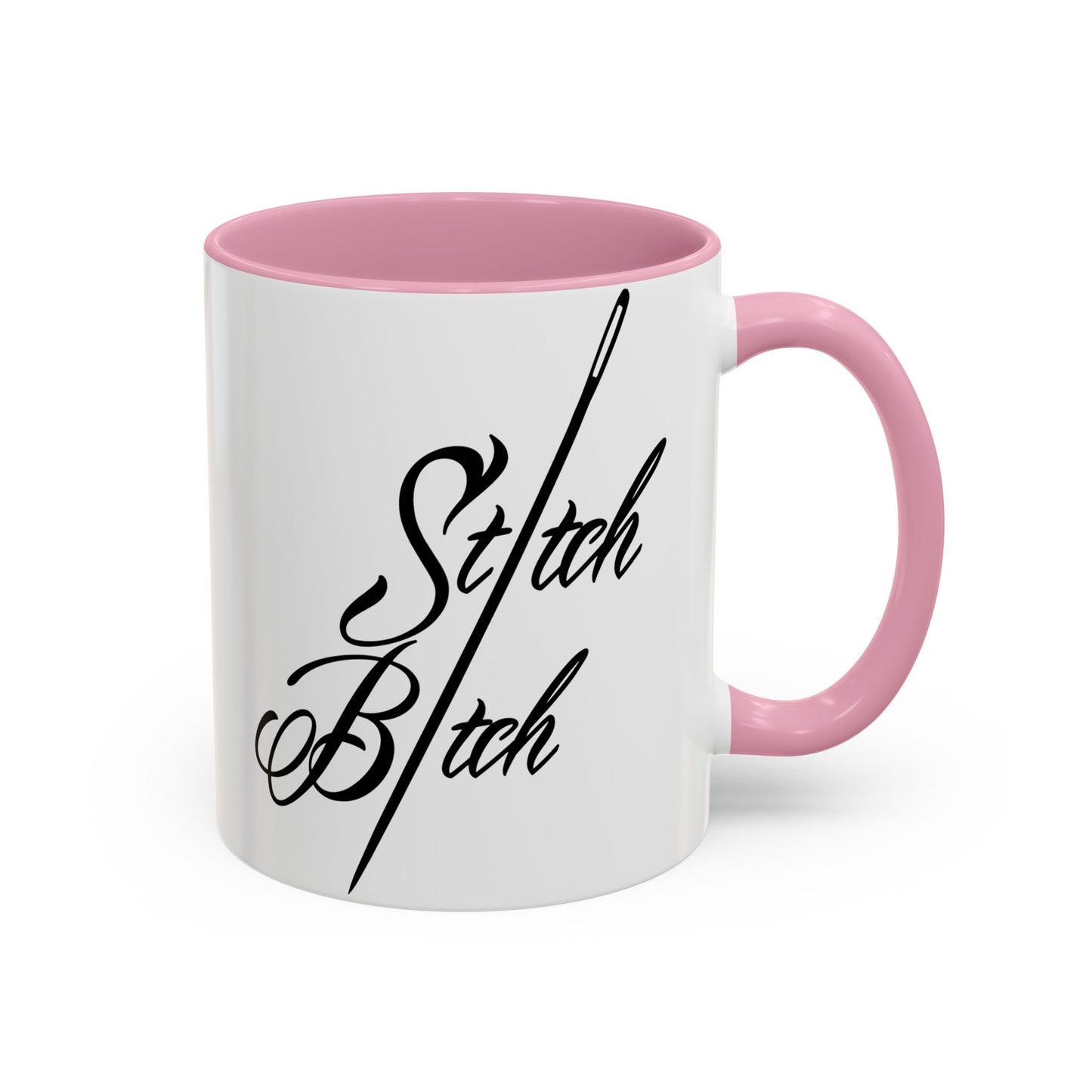 Stitch Bitch Colorful Mugs (11oz, 15oz)