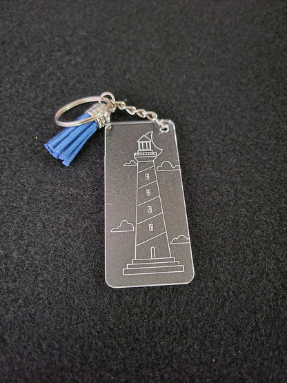 Llaveros acrílicos grabados