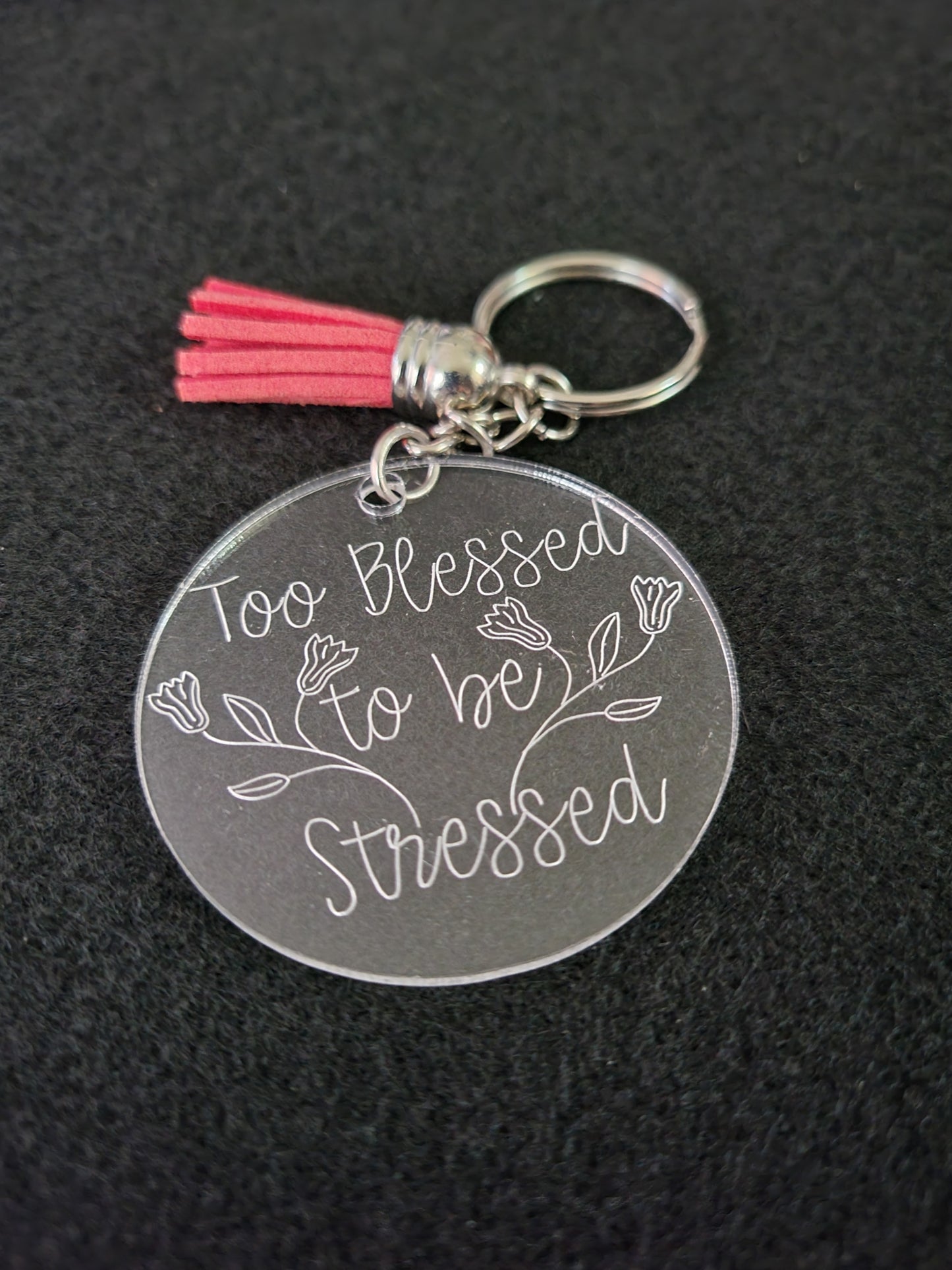 Engraved Acrylic Keychains