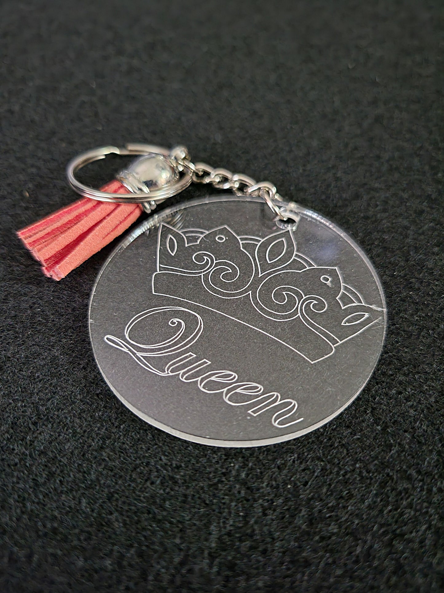 Engraved Acrylic Keychains