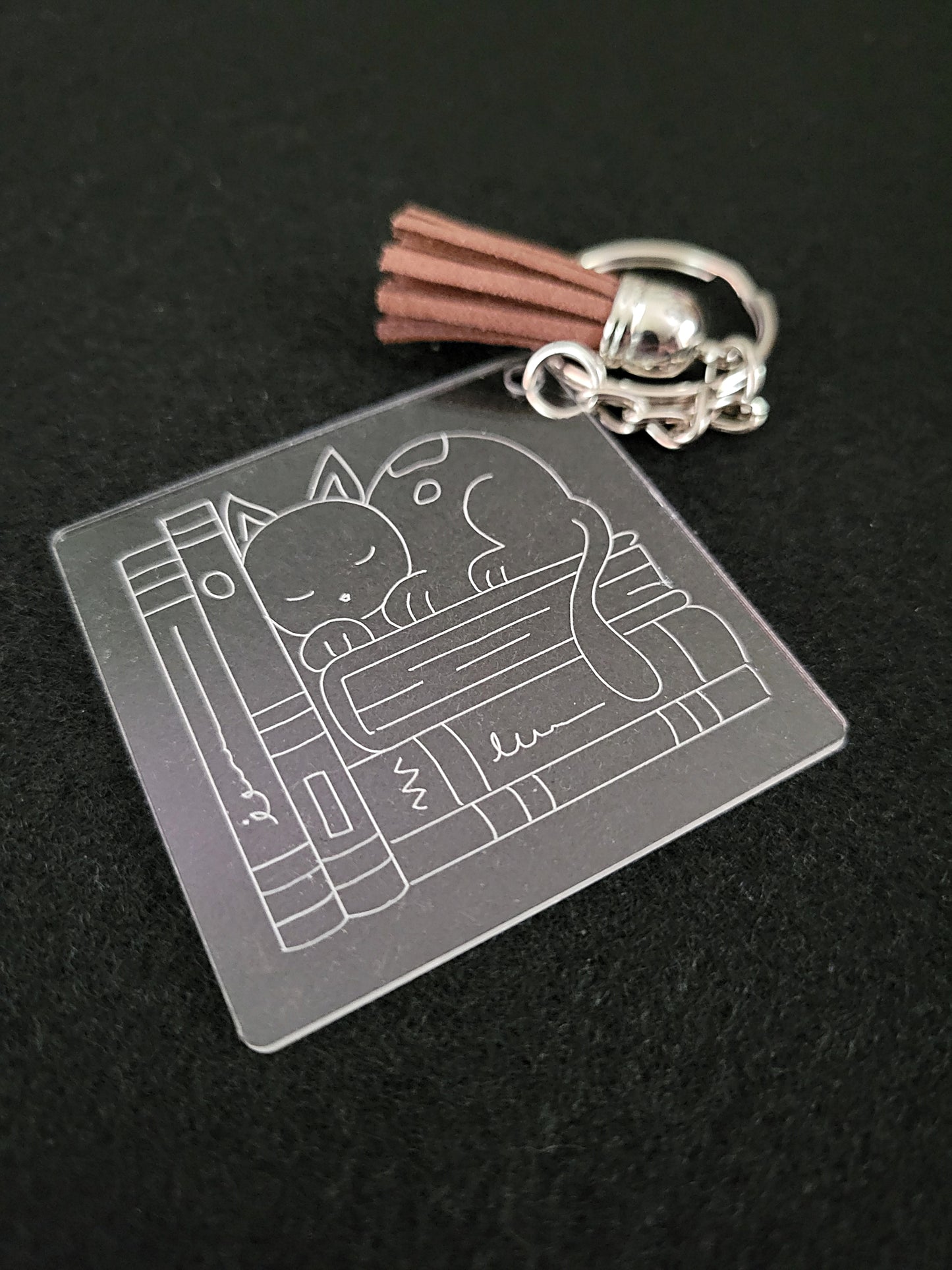 Engraved Acrylic Keychains