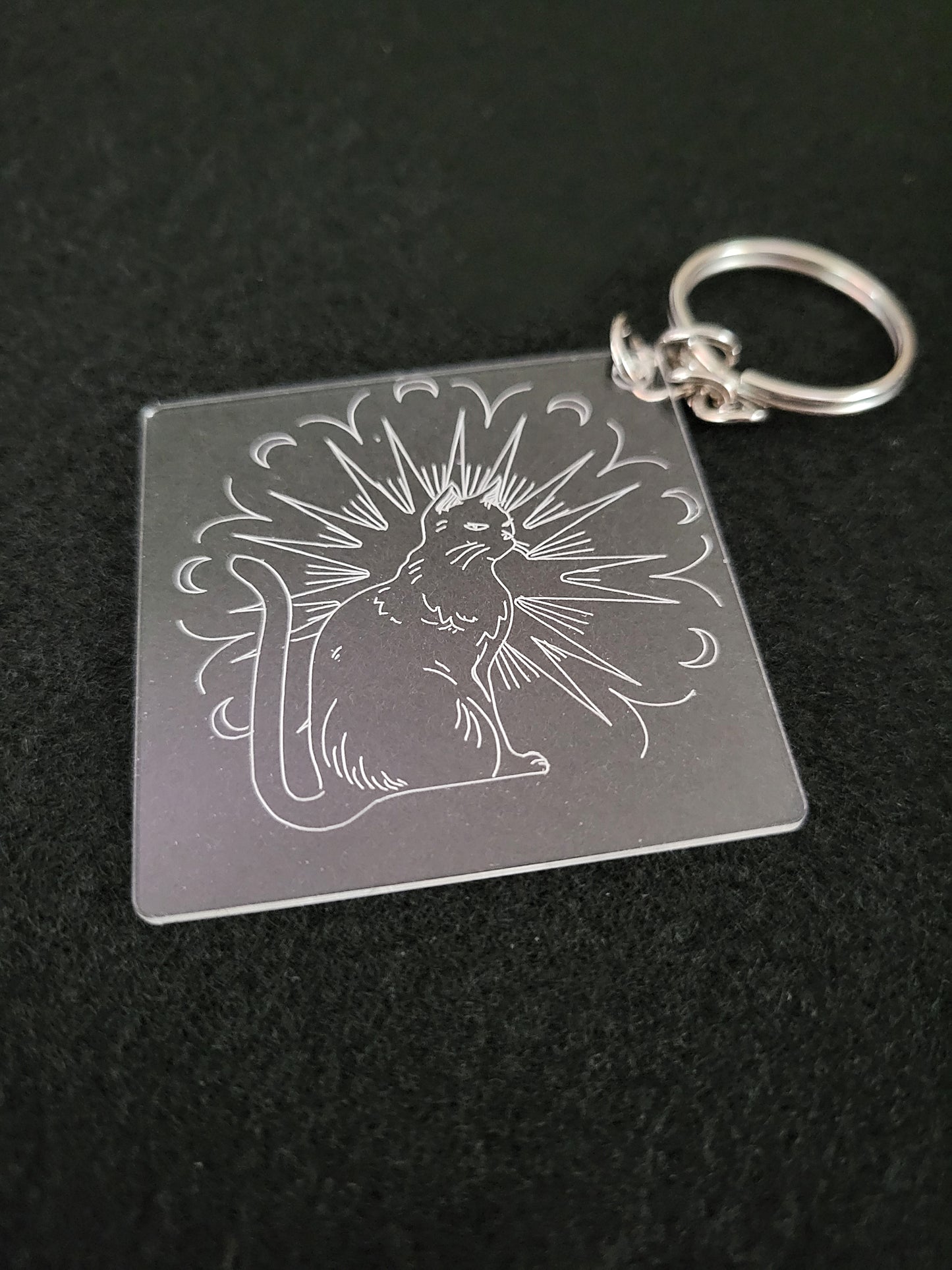 Engraved Acrylic Keychains