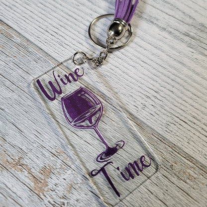 Llaveros acrílicos novedosos